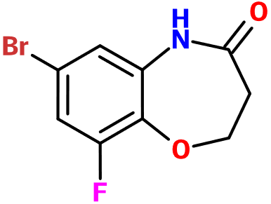 (image for) MC004286 7-Bromo-9-fluoro-2,3,4,5-tetrahydro-1,5-benzoxazepin-4-one